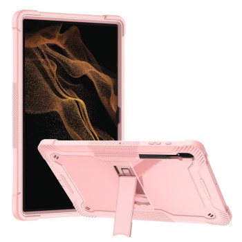 Калъф-Techsuit - Rugged TabShell + Screen Protector - Samsung Galaxy Tab S8 Ultra / S9 Ultra - Rose Gold