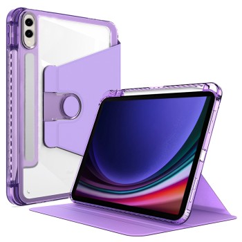 Калъф-Techsuit - Crystal Vision - Samsung Galaxy Tab S9 Plus / S9 FE Plus - Purple