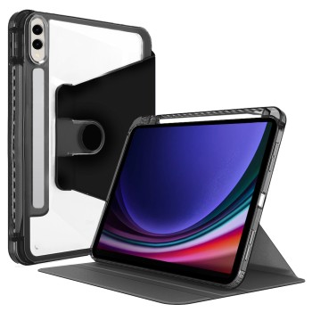 Калъф-Techsuit - Crystal Vision - Samsung Galaxy Tab S9 Plus / S9 FE Plus - Black