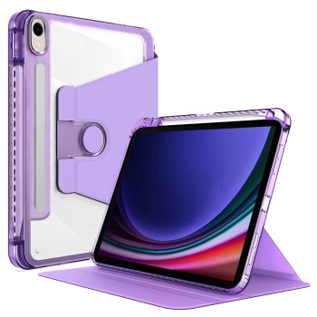 Калъф-Techsuit - Crystal Vision - Samsung Galaxy Tab S9 / S9 FE - Purple