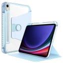 Калъф-Techsuit - Crystal Vision - Samsung Galaxy Tab S9 / S9 FE - Bleu
