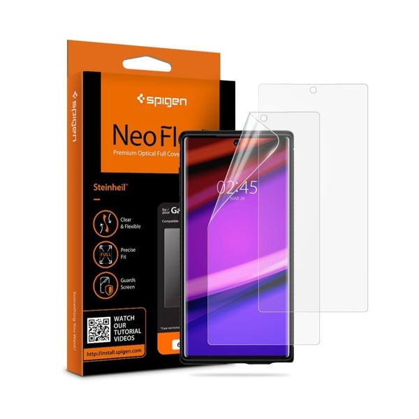 Стъклен протектор SPIGEN Neo Flex HD за Samsung Galaxy Note 10, 2 Броя