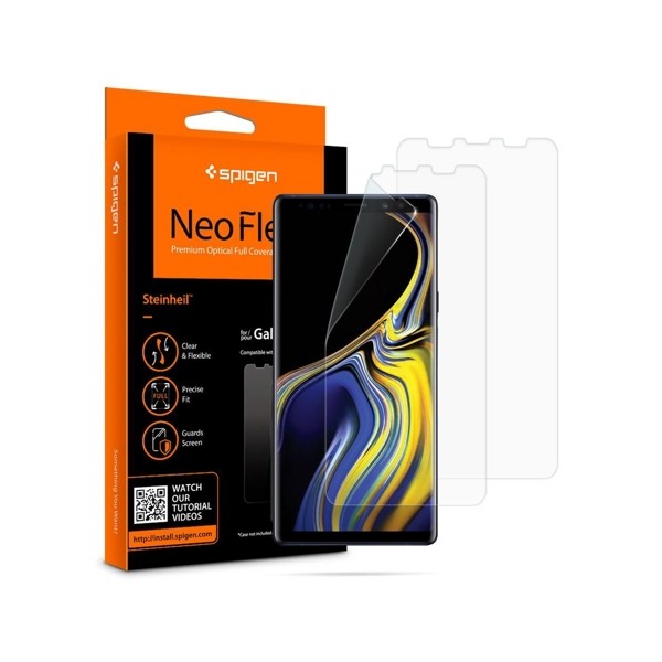 Стъклен протектор SPIGEN Neo Flex HD за Samsung Galaxy S9+ Plus, 2 Броя