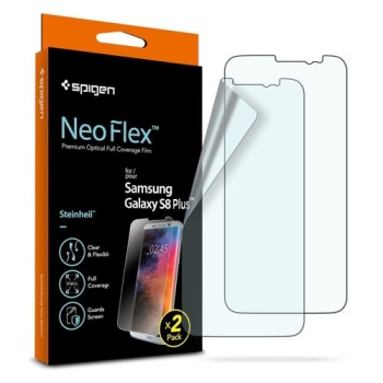 Стъклен протектор SPIGEN Neo Flex HD за Samsung Galaxy S8+ Plus, 2 Броя