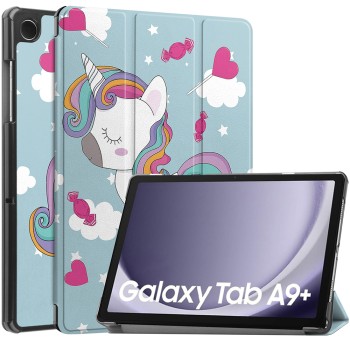 Калъф-Techsuit - FoldPro - Samsung Galaxy Tab A9 Plus - Unicorn