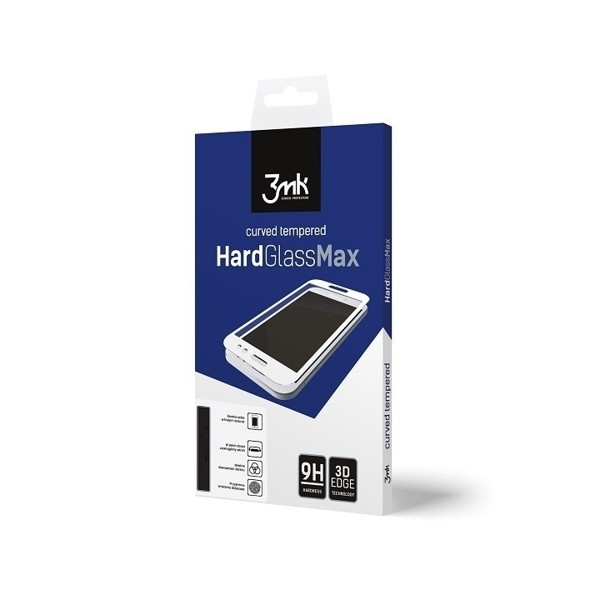 Стъклен протектор 3MK HardGlass Max за Samsung Galaxy Note 9, Черен