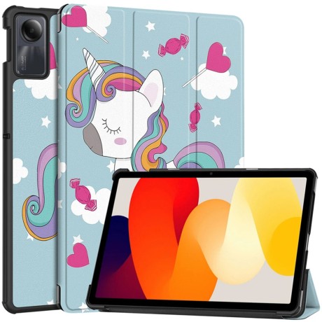 Калъф-Techsuit - FoldPro - Xiaomi Redmi Pad SE - Unicorn