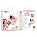 Детски фотоапарат и Принтер HOCO Digital kids Camera - Printer DV200, Pink