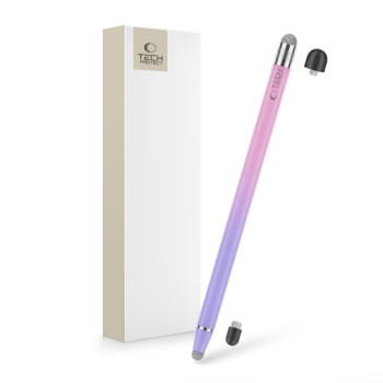 Писалка Tech-Protect Stylus Pen, USP100 4-TIP TOUCH STYLUS PEN за таблет и телефон, Violet Pink