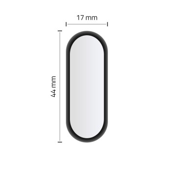 Стъклен протектор HOFI за Xiaomi Mi Band 5, Черен