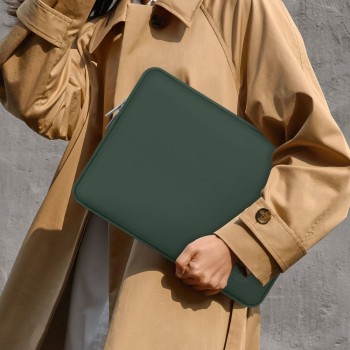 Чанта за лаптоп TECH-PROTECT NEOSLIM LAPTOP 13-14'', Midnight Green