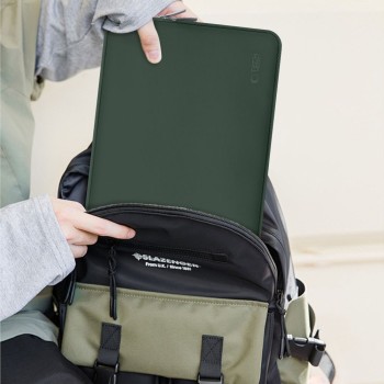 Чанта за лаптоп TECH-PROTECT NEOSLIM LAPTOP 13-14'', Midnight Green