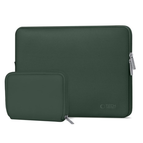 Чанта за лаптоп TECH-PROTECT NEOSLIM LAPTOP 13-14'', Midnight Green