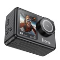 HOCO sports camera, dual screen 1,3" + 2" 4K/30fps DV101, black