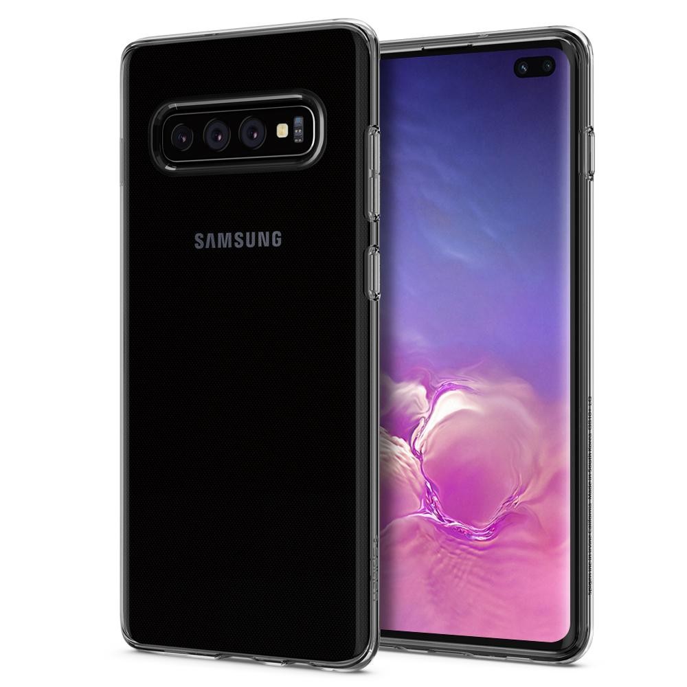 Spigen Liquid Crystal Samsung Galaxy S10+ Plus, Crystal Clear