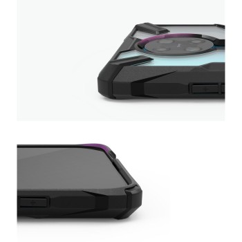 Удароустойчив хибриден кейс Ringke Fusion X за Xiaomi Pocophone F2 Pro, Черен