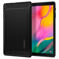 Spigen Rugged Armor удароустойчив силиконов (TPU) калъф за Samsung Galaxy Tab A 10.1" 2019 (T510/T515), Black