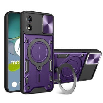 Калъф CamGuard Pro - Motorola Moto E13 - Purple