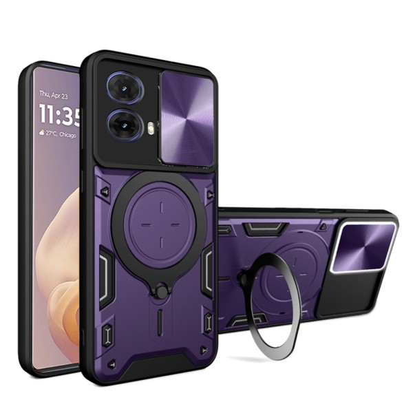 Калъф CamGuard Pro - Motorola Moto G85 - Purple