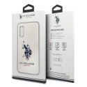 U.S. Polo Assn. Silicone Case силиконов кейс за Samsung Galaxy S20, Бял