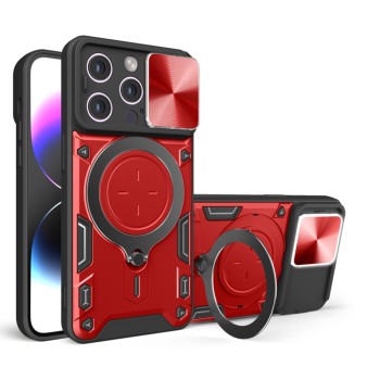 Калъф CamGuard Pro - iPhone 16 Pro - Red