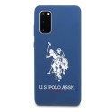 U.S. Polo Assn. Silicone Case силиконов кейс за Samsung Galaxy S20, Син