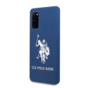 U.S. Polo Assn. Silicone Case силиконов кейс за Samsung Galaxy S20, Син