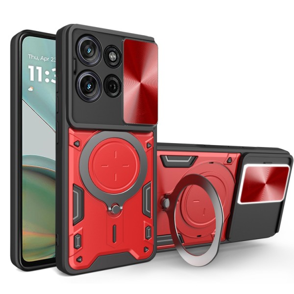 Калъф CamGuard Pro - Motorola Moto G75 - Red