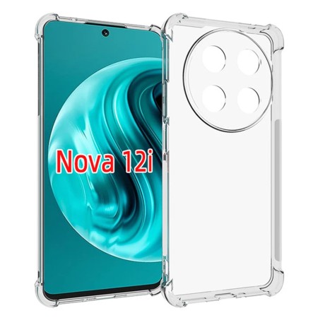 Калъф Shockproof Clear Silicone - Huawei nova 12i - Clear