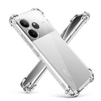 Калъф  Shockproof Clear Silicone - Realme GT 6 / GT 6T - Clear