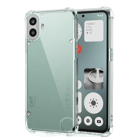 Калъф Shockproof Clear Silicone - Nothing CMF Phone 1 - Clear