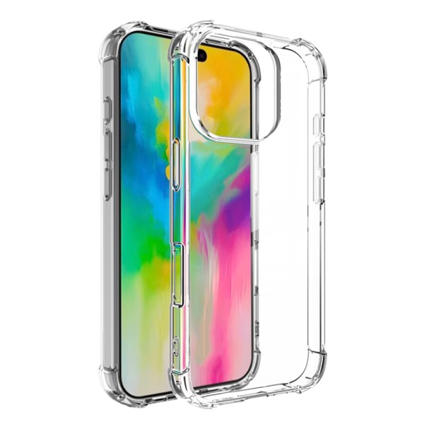 Калъф Shockproof Clear Silicone - iPhone 16 Pro - Clear