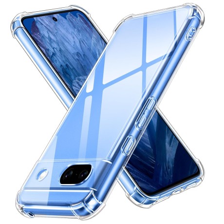 Калъф   Shockproof Clear Silicone - Google Pixel 9a - Clear