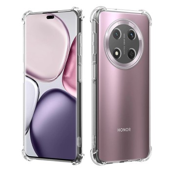 Калъф Shockproof Clear Silicone - Honor Magic7 Lite / X9c - Clear