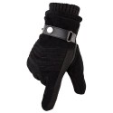 Ръкавица Touchscreen Gloves (OG101) - PU, Soft and Warm, Free Size - Black