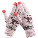 Ръкавица Touchscreen Gloves Raindeer (ST0002) - Wool - Khaki