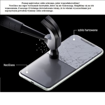 Стъклен протектор 3MK NeoGlass за Samsung Galaxy S10e, Черен
