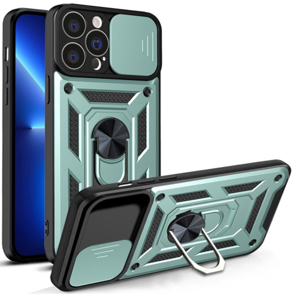 Калъф Techsuit - CamShield Series - iPhone 13 Pro - Green