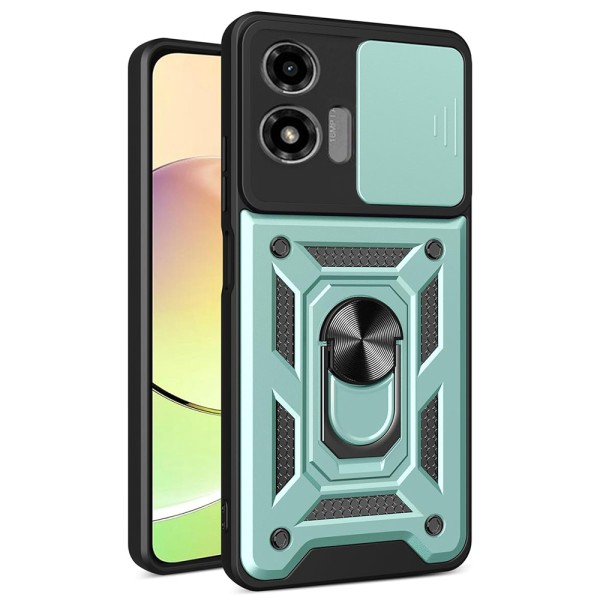 Калъф Techsuit - CamShield Series - Motorola Moto G04 / Moto G04s / Moto G24 / Moto E14 - Green