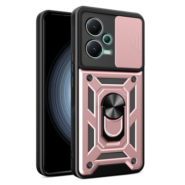 Калъф Techsuit - CamShield Series - Xiaomi Redmi Note 12 5G / Poco X5 - Rose Gold