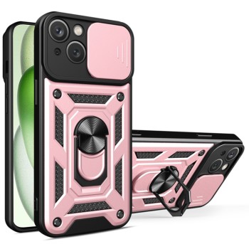 Калъф Techsuit - CamShield Series - iPhone 15 - Rose Gold