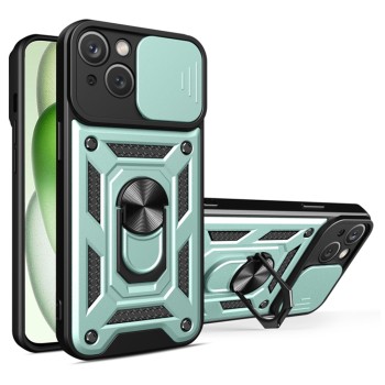 Калъф Techsuit - CamShield Series - iPhone 15 - Green