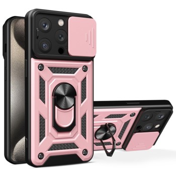 Калъф Techsuit - CamShield Series - iPhone 15 Pro - Rose Gold