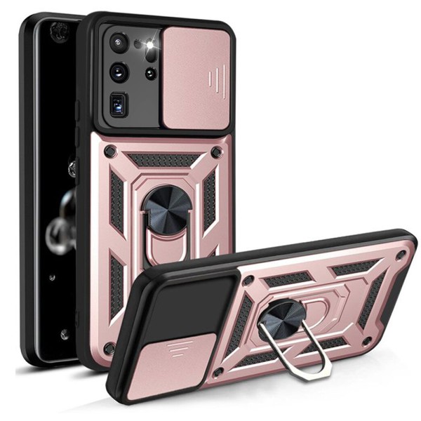 Калъф Techsuit - CamShield Series - Samsung Galaxy S20 Ultra 4G / S20 Ultra 5G - Rose Gold