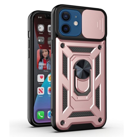 Калъф Techsuit - CamShield Series - iPhone 12 / iPhone 12 Pro - Rose Gold