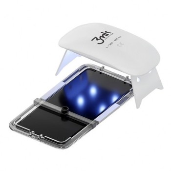 Стъклен протектор 3MK UV Glass за Samsung Galaxy S20 Plus + Без UV Лампа