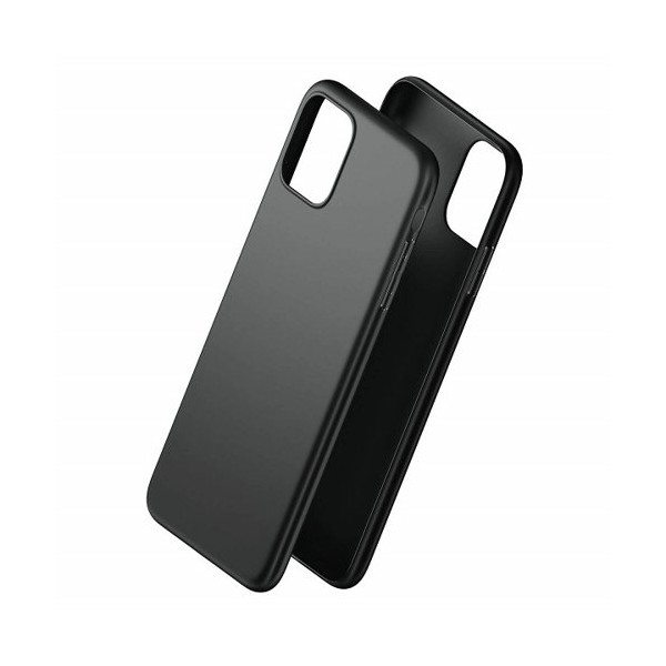 Калъф 3MK Matt Case за Xiaomi Mi 10, Черен