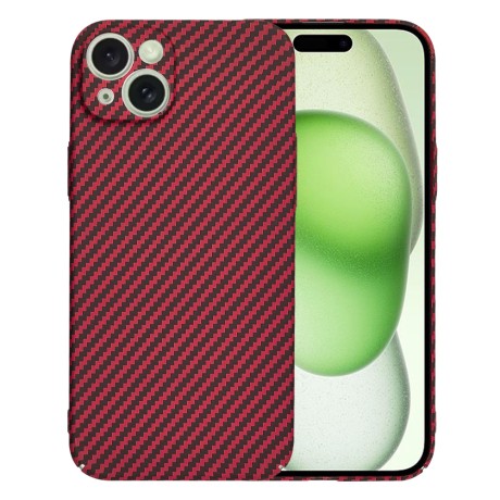 Калъф Techsuit - Carbonite FiberShell - iPhone 14 - Red