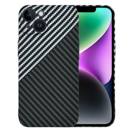 Калъф Techsuit - Carbonite FiberShell - iPhone 14 - Stealth Gray