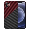 Калъф Techsuit - Carbonite FiberShell - iPhone 12 - Red Vortex